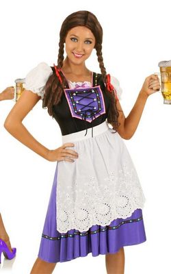 F1575 женский костюм Dirndl для Октоберфеста